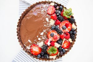 Vegan chocolate tart recipe - Dr. Pingel