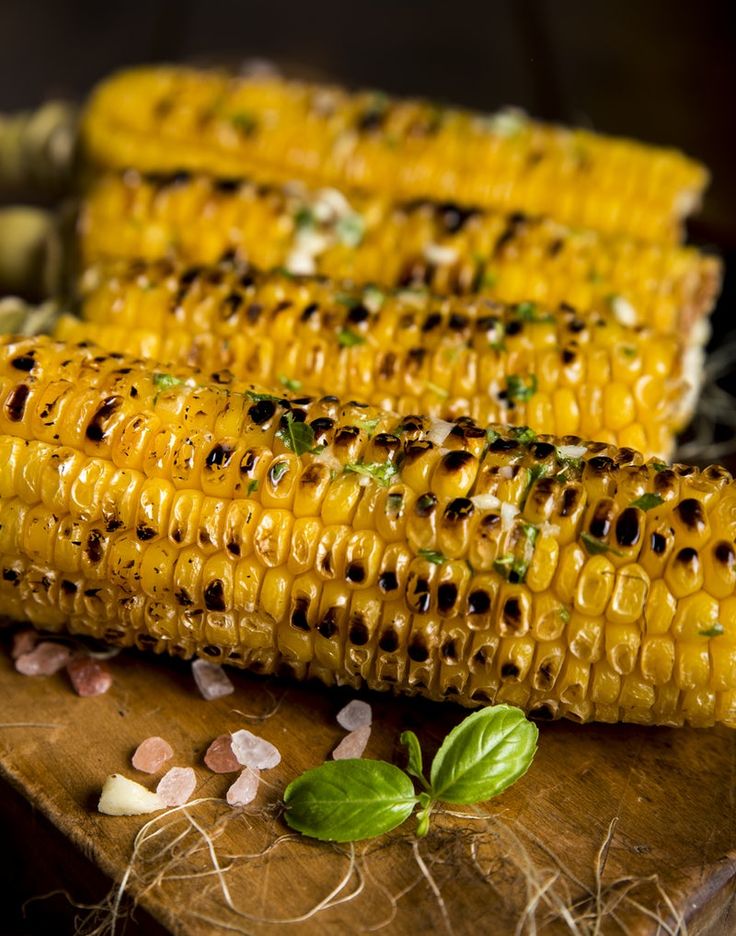 Grilled corn on the cob - Dr. Pingel