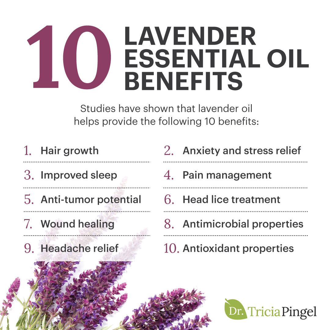 Lavender essential oil benefits - Dr. Pingel