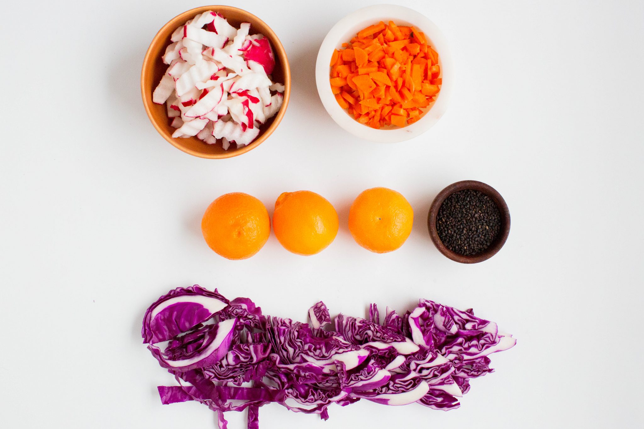 Asian chopped cabbage salad - Dr. Pingel