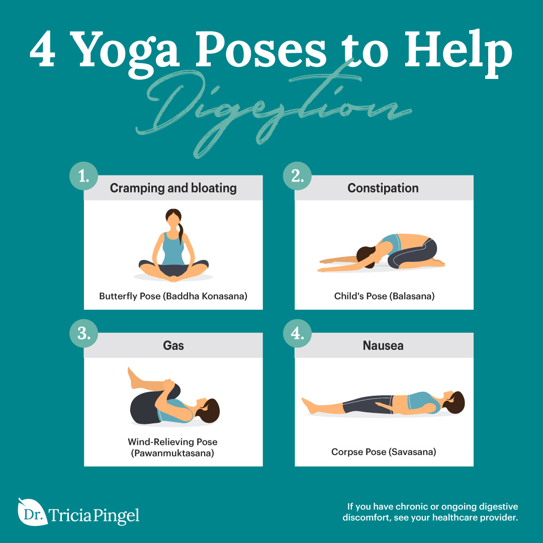 4 Yoga poses to help digestion - Dr. Pingel