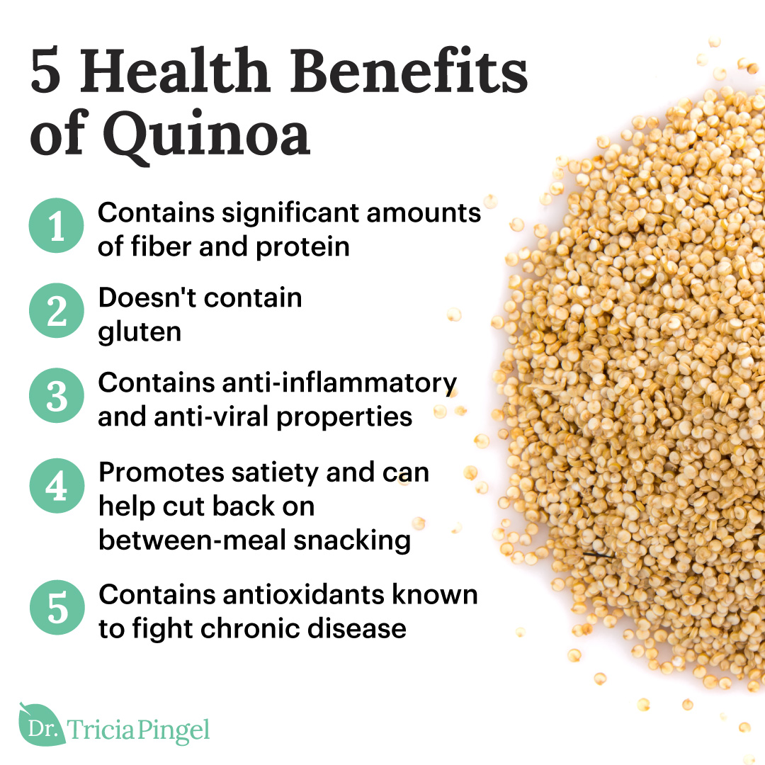 Quinoa health benefits - Dr. Pingel