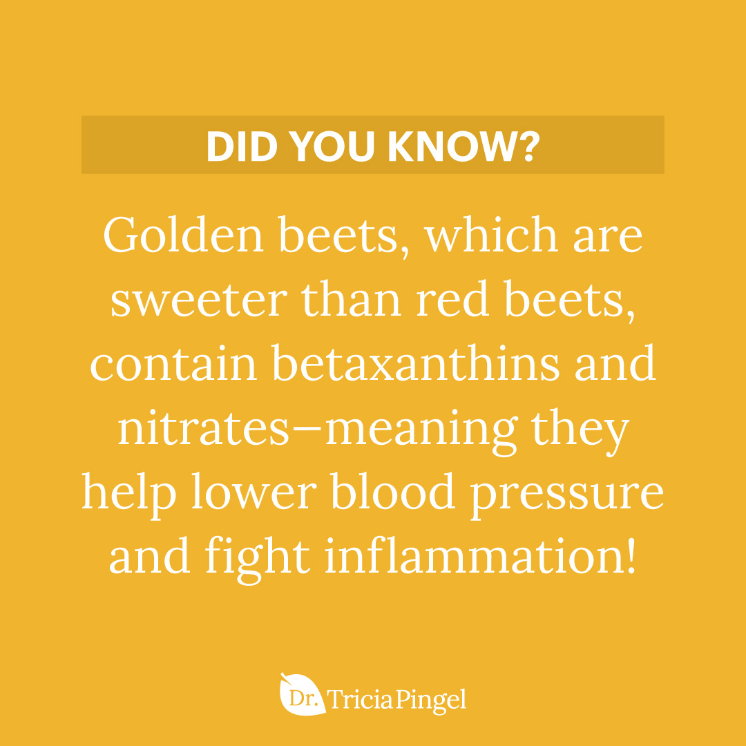 Golden beets benefits