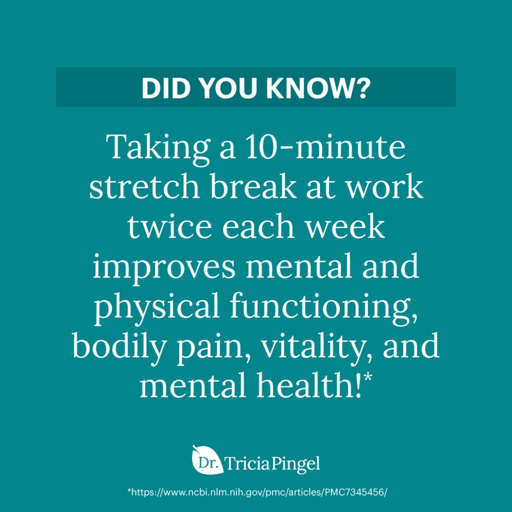 Stretches for desk workers - Dr. Pingel