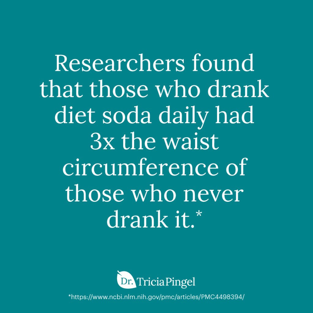 Does diet soda make you fat - Dr. Pingel
